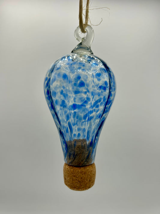 Blown Glass Hot Air Balloon