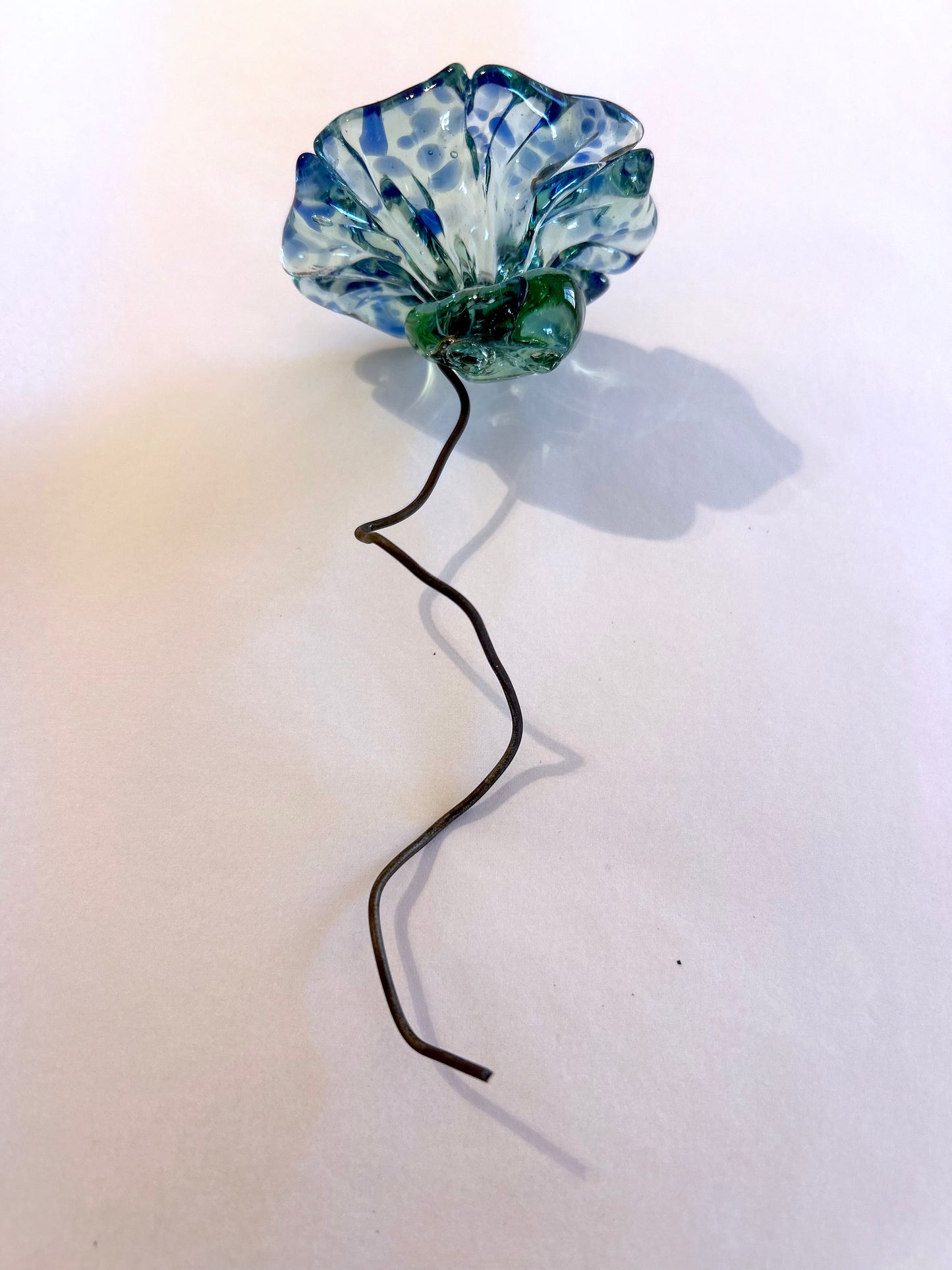 Flower with Copper Wire