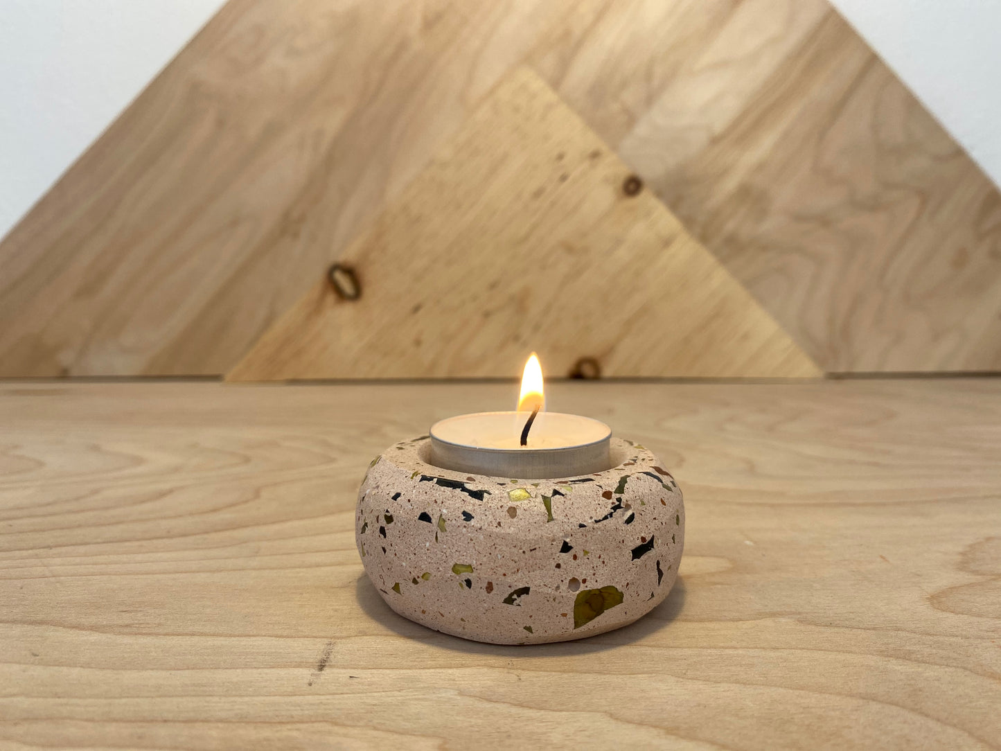 Terrazzo Tea Candle