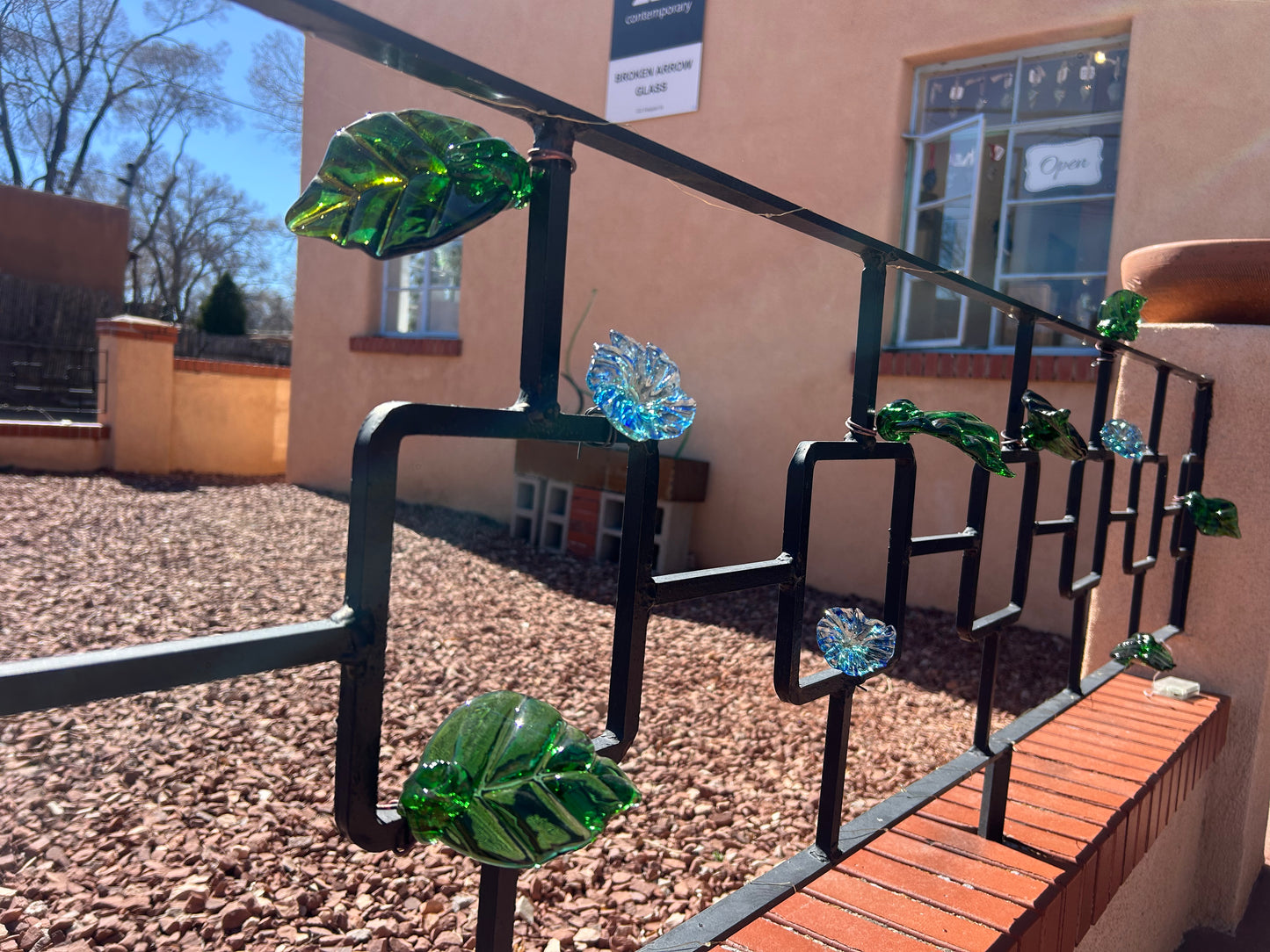 Flower with Copper Wire