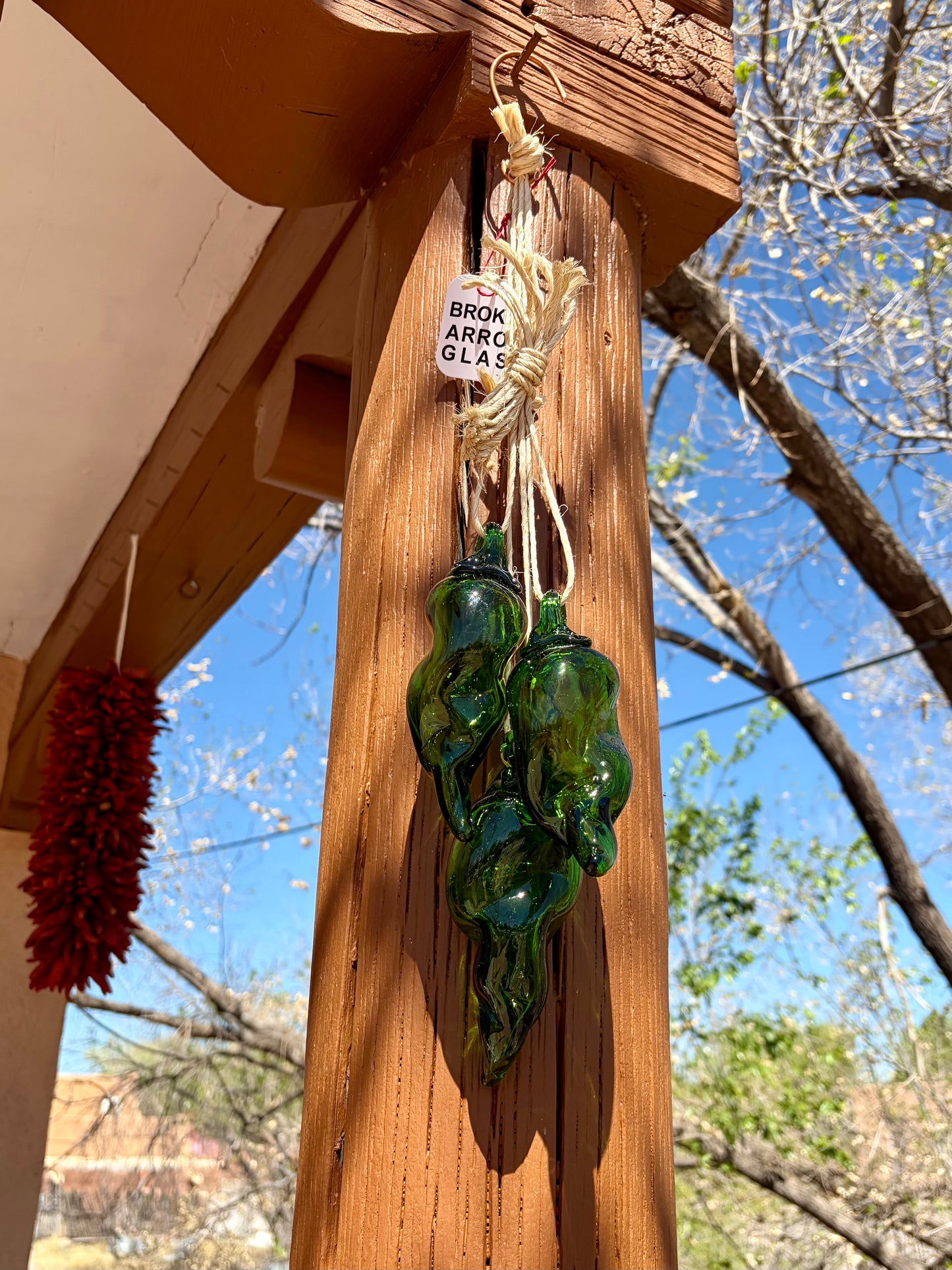 Original Keep New Mexico Green Chile Ristra