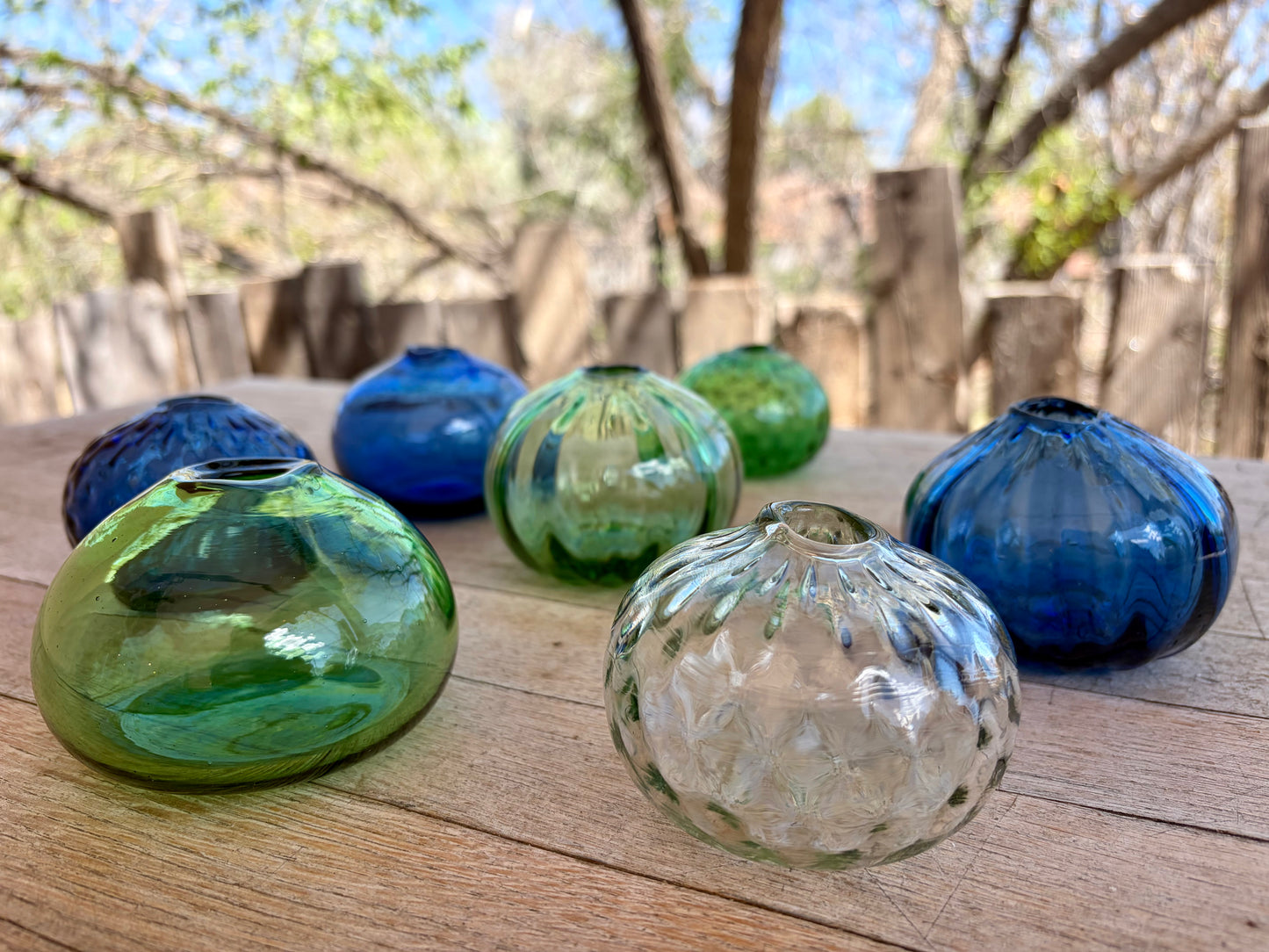 Mini Organic Shaped Bud Vase