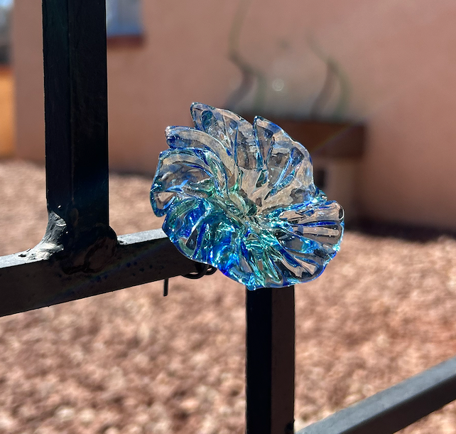 Flower with Copper Wire